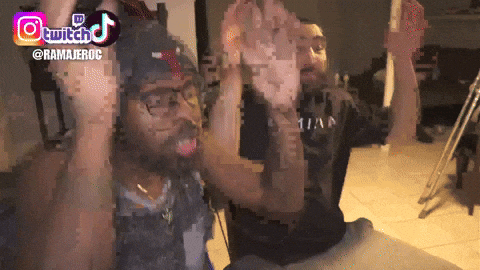 Hands Up GIF by Ramaj Eroc
