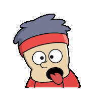 Tongue Out Omg Sticker by dowithtera