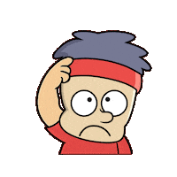 Confused Mood Sticker by dowithtera