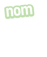 Nom Nom Sticker by Benebone