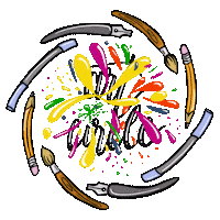 Create Art Supplies Sticker