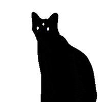 srodan art cat animation animated GIF