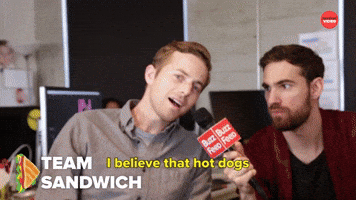 Hot Dogs ARE SANDWICHES 