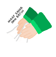 Muslim Raya Sticker by Creative Unicorn