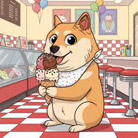 Happy Ice Cream GIF by Doge Pound