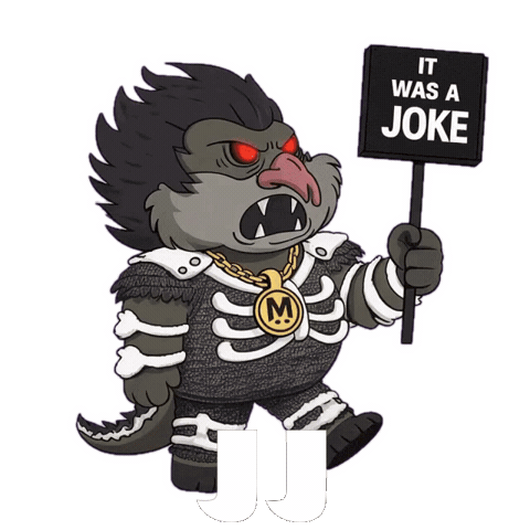 Just Kidding Lol Sticker