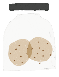 Chocolate Chip Sticker