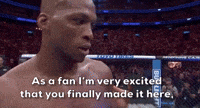 As a fan im very excited