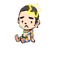 Sad Face Sticker