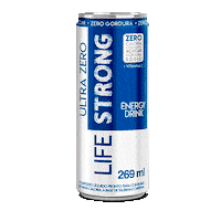 energetico lifestrong life strong energy drink life strong lifestrongenergydrink Sticker