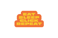 Typography Eat Sticker by thekitchen