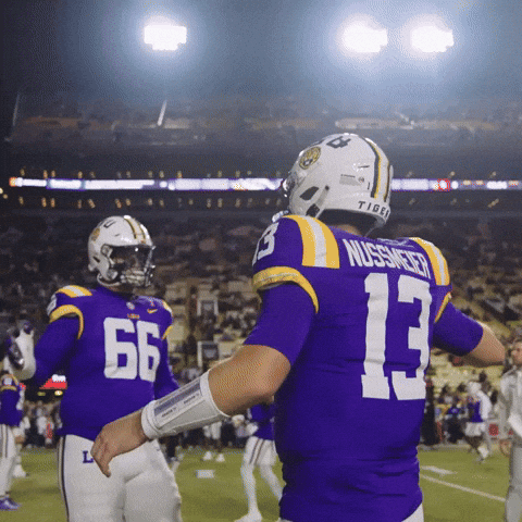 College Football GIF by LSU Tigers