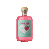 feingeist strawberry likor erdbeere feingeist Sticker