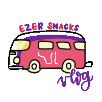Vlog Rv Sticker by EZERSnacks