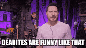 Evil Dead Comedy GIF by Dead Meat James