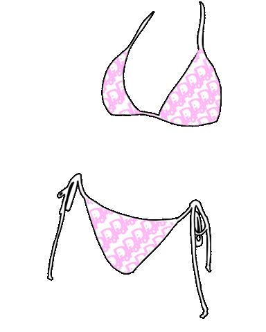Bikini Swimwear Sticker by 1900BADDEST