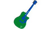 Musica Guitar Sticker by Mudora Music Therapy