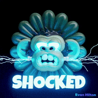 Shocked Monster Mash GIF by Evan Hilton