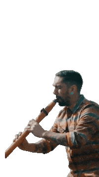Tommygravenmusic tommy flute native american graven Sticker