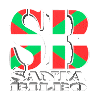 Santa Bilbo Sticker by genehtik