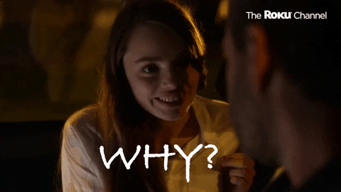 Why Is That GIF by The Roku Channel