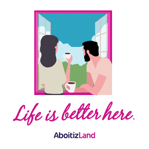 Life Is Better Here Sticker by AboitizLand