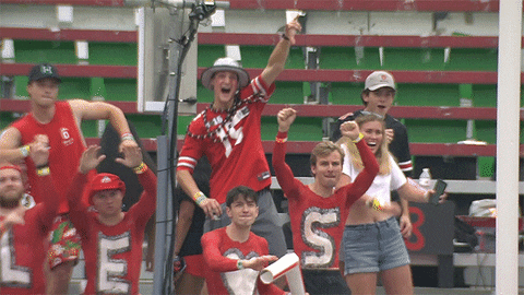 Happy College Football GIF by Ohio State Athletics