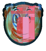 Glitch Emoji Sticker by #BASILIO