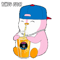 Summer Penguin Sticker by Pengu Juice Co.