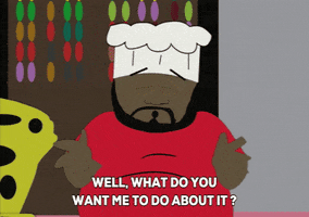 don't know chef GIF by South Park 