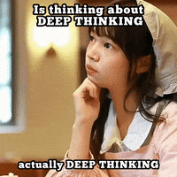 Comedy Pondering GIF
