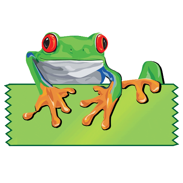 frogtape giphyupload frog tape green tape Sticker