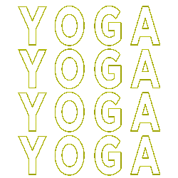 studiothreechi giphyupload yoga namaste yogalove Sticker