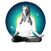Meditation Spirituality Sticker by Gabby Bernstein
