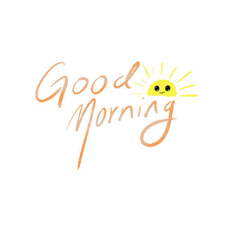 Good Morning Sun Sticker