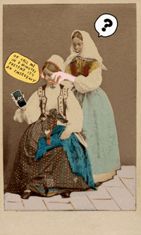 Call Me Phonecall GIF by GIF IT UP