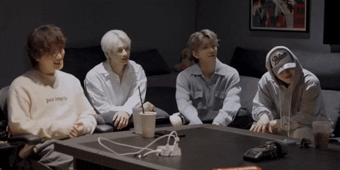 Looking At You Dino GIF