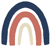 Rainbow Minimalist Sticker