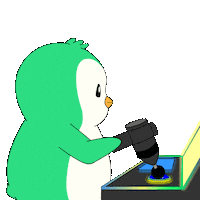 Click Slot Machine Sticker by Abster