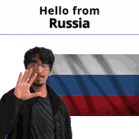 Russia Ru Sticker