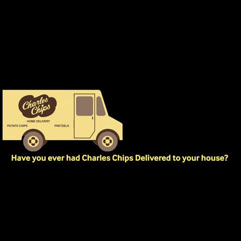 charleschips giphygifmaker delivery snacks homedelivery GIF