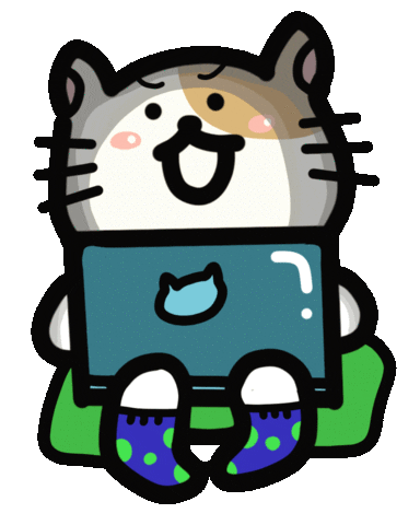 Serious Work From Home Sticker by Playbear520_TW