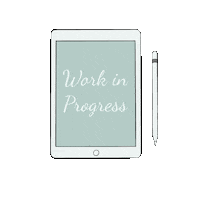 Work In Progress Sticker