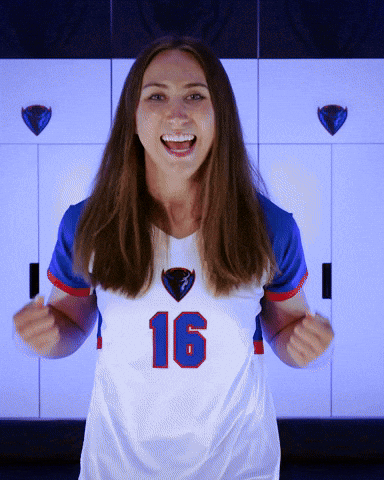 Depaul University Volleyball GIF by DePaul Blue Demons