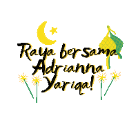 adriannayariqa raya hariraya selamathariraya adriannayariqa Sticker