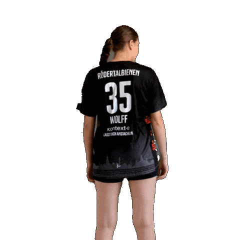 Handball Frauenhandball Sticker by Roedertalbienen