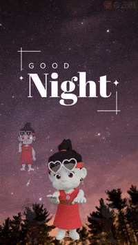 Night Sleep GIF by Zhotcita