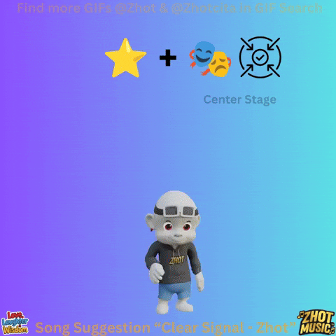 Center Stage Star GIF by Zhot Music
