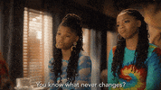 Chloe X Halle Eating GIF by grown-ish
