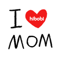 Mom Love Sticker by hibobi